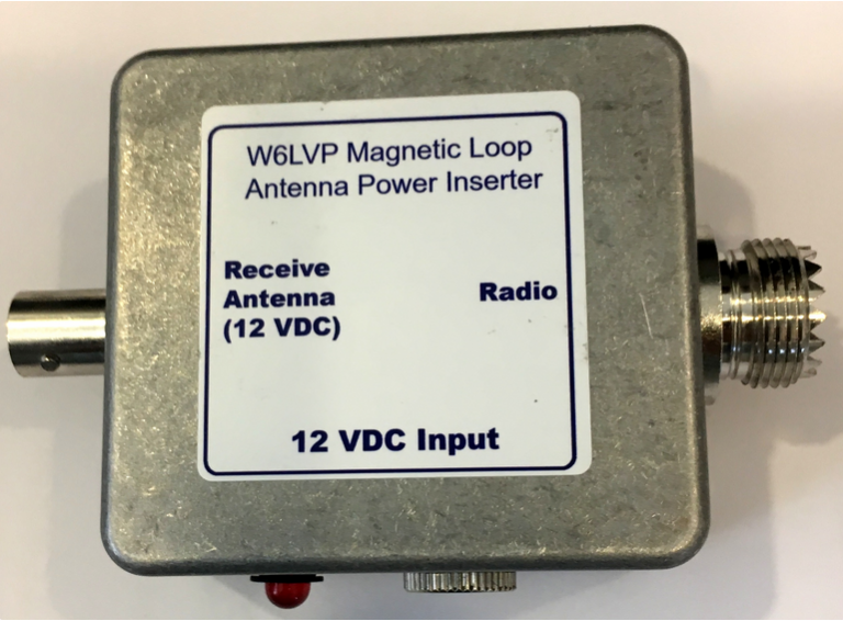 W Lvp Amplified Receive Only Magnetic Loop Antenna With Power